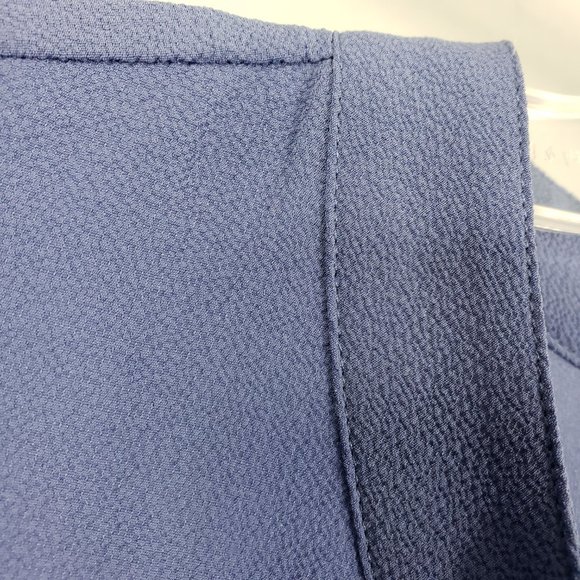 Linea by Louis Dell Olio Sky Blue Button Down Pockets Tunic Top Shirt Blouse - Picture 5 of 11